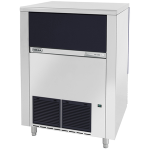 Brema Machine à glaçons pleins 134 kg/24h, Réserve-Bac à glaçons 65kg, conde... pas cher