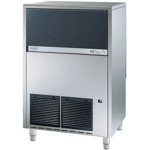 Brema Machine à Glaçons Pleins 93 kg/24h, Réserve-Bac à glaçons 55kg, conden... pas cher