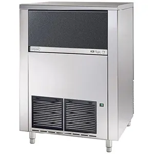 Brema Machine à Glaçons Pleins 134 kg/24h, Réserve-Bac à glaçons 65kg, conde... pas cher