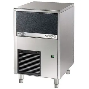 Brema Machine à Glaçons Creux 40 kg/24h, Réserve-Bac à glaçons 15kg, condenseur air - - - 495x580xmm pas cher
