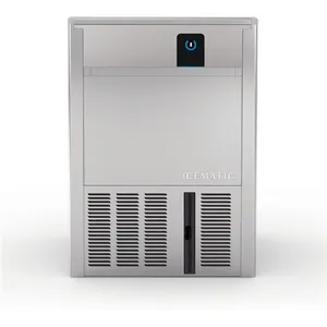Icematic Machine à Glaçons Creux Connectée avec Réserve - 45 kg - - R2... pas cher