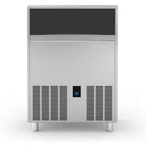 Machine à Glaçons Pleins Connectée à Eau avec Réserve - 88 kg - - R290...