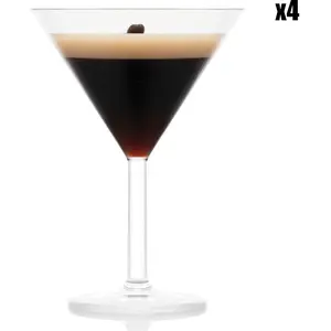 Bodum OKTETT 11928-10SSA Verre à martini en plastique résistant 0,18 l pas cher