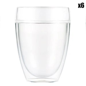 Bodum - pavina outdoor - set 6 gobelets double paroi plastique - pc - ...