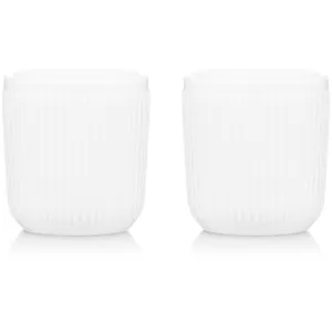 2 tasses à café double paroi 10cl blanc Bodum 12059-03 pas cher