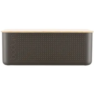 Boîte à pain 37cm bambou/plastique marron Bodum 11555-451S pas cher