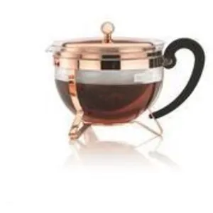 Bodum Chambord - Théière à Panier - 1.5 L Cuivre pas cher
