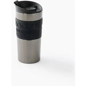 Bodum - mug de voyage 35cl gris métal-noir - 11068-380s