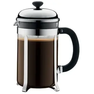 BODUM Cafetière à piston poignée santoprène Chambord 11735-16 pas cher