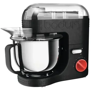 Comparateur de prix : Bodum - Robot de cuisine électrique 700W, bol inox Bistro noir T.U