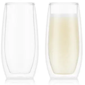 Bodum SKÅL Set de 2 verres à champagne double paroi, 0.2 l