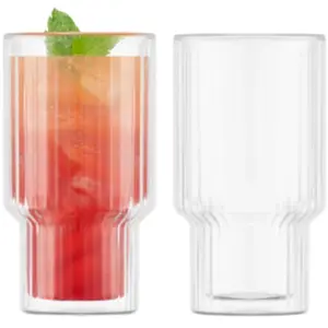 Bodum NAVALIA Set de 2 verres double paroi, 0.25 l