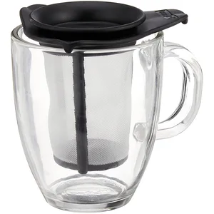 Comparateur de prix : Bodum Bodum - Set Mug En Verre Et Son Filtre En Nylon - K11239-01