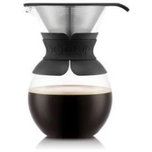 Comparateur de prix : Pour over - Cafetiere Bodum filtre permanent maille inox, 1.0 l, 8 tasses