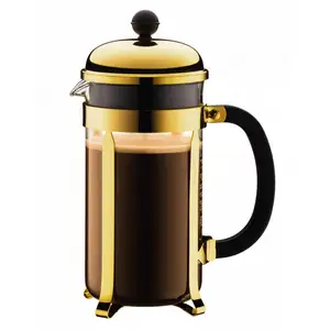 Cafetière à piston 8 tasses Bodum Chambord Cuivrée pas cher