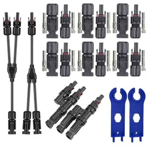 FOLAYA 18Pcs Professionnel Solaire Panneau Câble Connecteur KitVendu parcdiscount