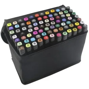 Comparateur de prix : TouchFive Marker Lot de 80 marqueurs à alcool double pointe Animation ...