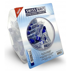 Bowl à dosettes de Lubrifiant Swiss Navy 10ml x 50 pas cher