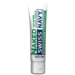 Lubrifiant Eau NAKED Swiss Navy 10ml pas cher