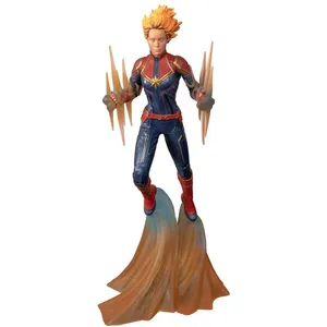 DIAMOND SELECT Marvel Comic Gallery - Statuette Binary Captain 28 cm