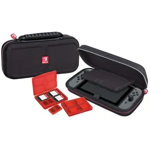 Comparateur de prix : Pochette Officielle Switch Noire - Nintendo - La Pochette De Transport