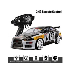 Comparateur de prix : 01:10 70 kmh RC voiture 4 roues motrices Double batterie haute puissance LED phares de course de camions