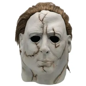 Cosplay Michael Myers Melting Overhead visage latex Costume Prop Jouet... pas cher
