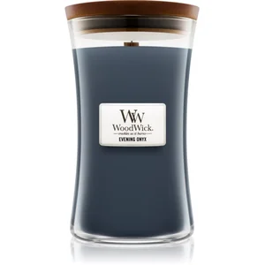 Woodwick Evening Onyx bougie parfumée avec mèche en bois 609.5 g pas cher