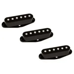Dimarzio DM2001BK Capot pour Simple Bobinage Noiseless Set 3 Pièces Noir pas cher