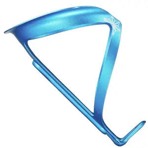 Comparateur de prix : Support de bouteille Supacaz Fly Cage en Aluminium Anodisé Aqua Blue - 18g