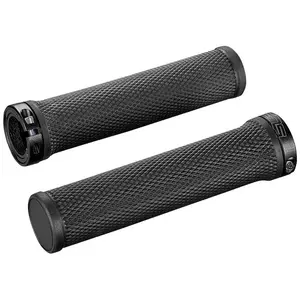 Comparateur de prix : Poignées SUPACAZ Diamond Kush Dual Density Ø31,5mm avec Lockring Noir
