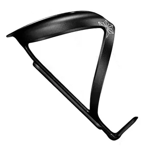 Porte bidon - Supacaz - Fly Cage Ano - Aluminium anodisé - 18g - Noir