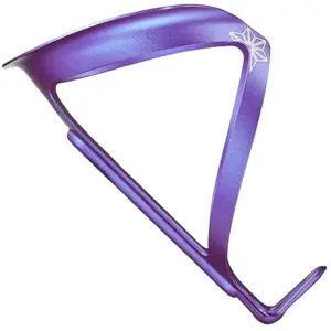 Support de bouteille SUPACAZ Fly Cage en aluminium anodisé violet - 18gVendu parla-becanerie