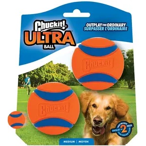 Comparateur de prix : Chuckit! Balle Ultra Durable 1-Pk L En Caoutchouc Ø 7,5cm - Pour Chien