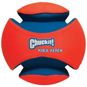 CHUCKIT! Kick fetch S - Balle en caoutchouc Ø 15cm - Pour chien pas cher