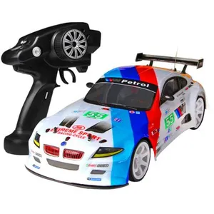 Comparateur de prix : 01:10 40 Kmh Rc 4 Roués de Voiture Double Led Batterie Haute Puissance...