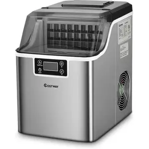 Comparateur de prix : COSTWAY Machine à Glaçons 18kg/24 h avec Emplacement de Bonbonne Ecran...