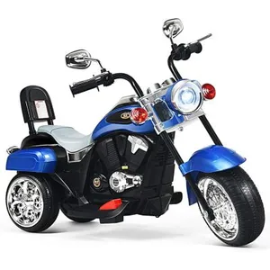 GOPLUS Moto Électrique pour Enfants 6V4.5AH,Véhicule Électrique à 3 Ro... pas cher