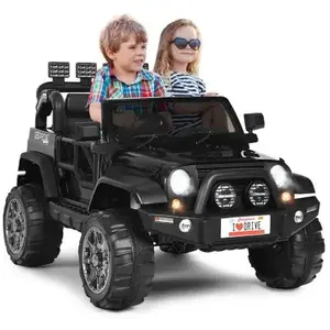 Comparateur de prix : GOPLUS Voiture Tout-terrain Électrique 2 Places pour Enfant,Jeep avec ...
