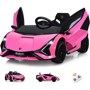 GOPLUS Voiture Électrique 12V pour Enfant 37-95Mois avec 2 Vitesses,Té...Vendu parcdiscount