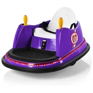 GOPLUS Voiture Auto-Tamponneuse Électrique pour Enfants avec Télécomma...Vendu parcdiscount