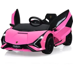 Comparateur de prix : COSTWAY Lamborghini SIAN Voiture Électrique 12V/4,5 Ah pour Enfants 3-...