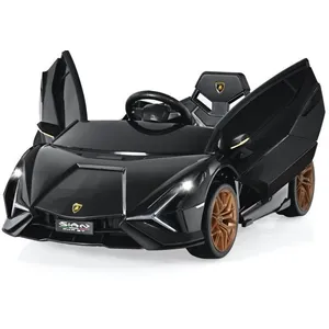 Comparateur de prix : COSTWAY Lamborghini SIAN Voiture Électrique 12V/4,5 Ah pour Enfants 3-...