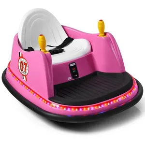 Comparateur de prix : Costway Auto Tamponneuse Électrique 6v Pour Enfants 2-5 Ans, Voiture A...