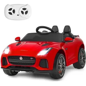 COSTWAY Jaguar Voiture Électrique 12V/4,5 pour Enfants 3-8 Ans, Téléco... pas cher
