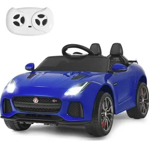 Comparateur de prix : Voiture électrique pour enfants - COSTWAY - Jaguar 12V/4,5 - Télécommande 2.4G - MP3, USB, TF - Bleu