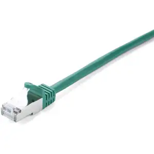 v7 câble réseau blindé cat6 stp 03m vert noir pas cher