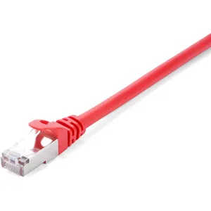 Comparateur de prix : V7 V7CAT6STP-01M-RED-1N Câble de réseau RJ45 Cat6 STP Rouge 1 m