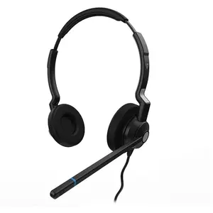 V7 Micro-casque filaire binaural QD pour centre d’appels HQ511 pas cher