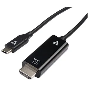 Comparateur de prix : - Câble vidéo/audio - 24 pin USB-C mâle pour HDMI mâle - 1 m - noir